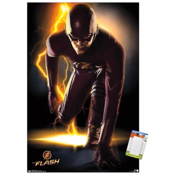 DC Comics TV - The Flash - Portrait Wall Poster, 14.725" x 22.375"