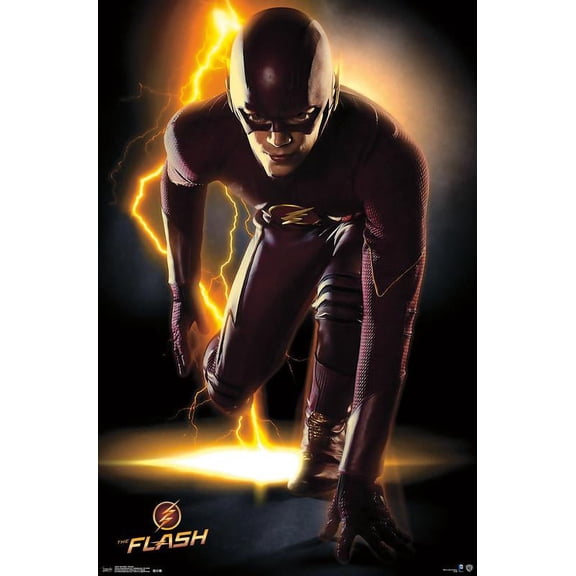 DC Comics TV - The Flash - Portrait Wall Poster, 22.375" x 34"