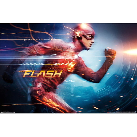 DC Comics TV - The Flash - Speed Force Wall Poster, 14.725" x 22.375"