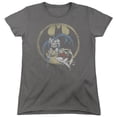 thumbnail image 1 of DC Comics Team S/S Women's T-Shirt Charcoal, 1 of 1