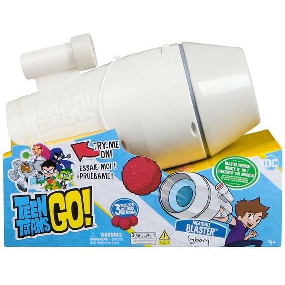 Teen Titans Go! DC Cyborg Meatball Blaster