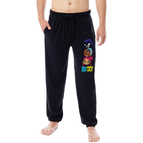 DC Comics Teen Titans Go! Mens' Character Sleep Jogger Pajama Pants