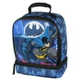 thumbnail image 1 of DC Comics The Batman Kids Lunch Box Insulated Dual Compartment Superhero Lunch Bag 10", 1 of 6