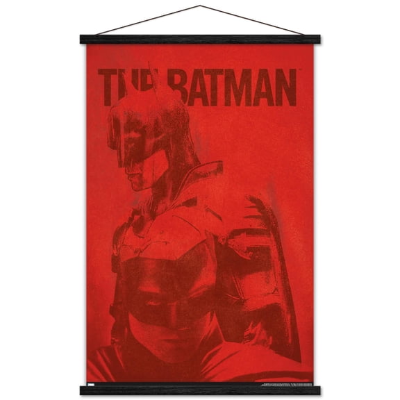 DC Comics The Batman - Photo Wall Poster with Magnetic Frame, 22.375" x 34"