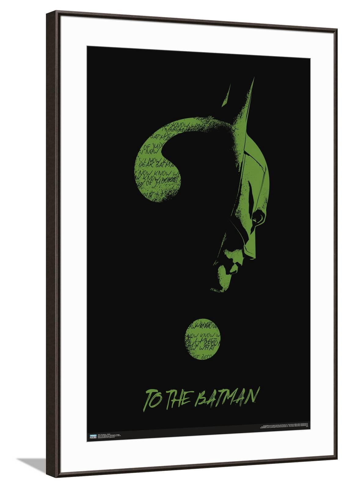 DC Comics The Batman - Riddler Canvas Wall Poster, 22.375