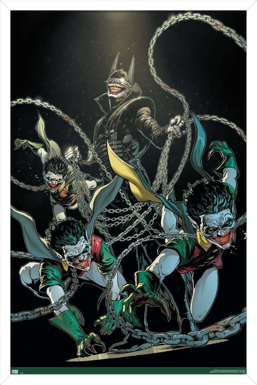 DC Comics The Batman Who Laughs - Chains Wall Poster, 22.375