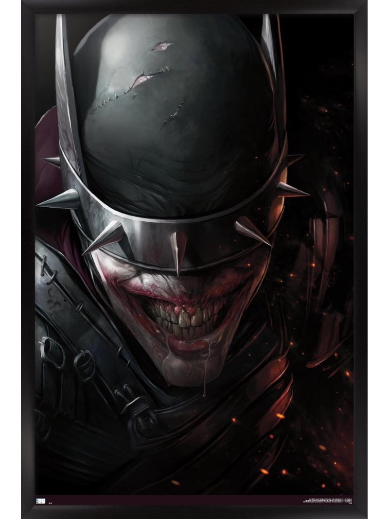 DC Comics The Batman Who Laughs - Face Wall Poster, 22.375