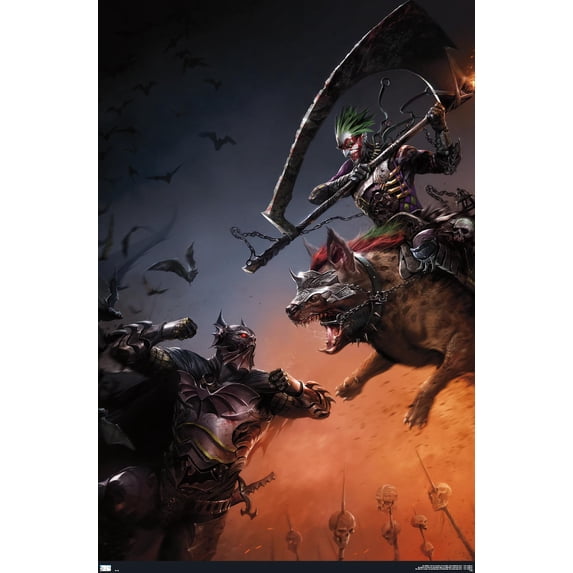 DC Comics The Batman Who Laughs - Fight Wall Poster, 22.375" x 34"