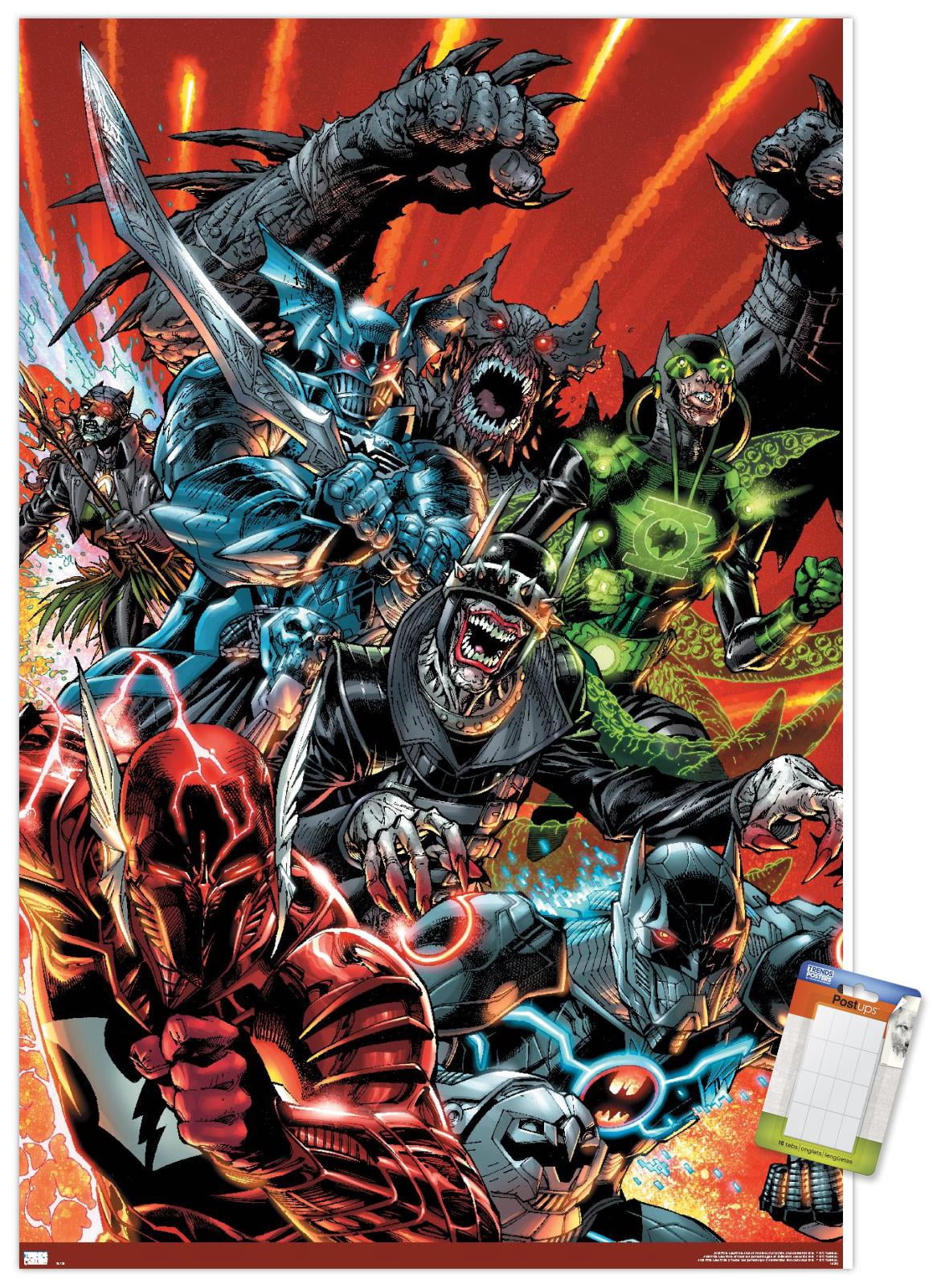 DC Comics The Batman Who Laughs - Group Wall Poster, 14.725" x 22.375"