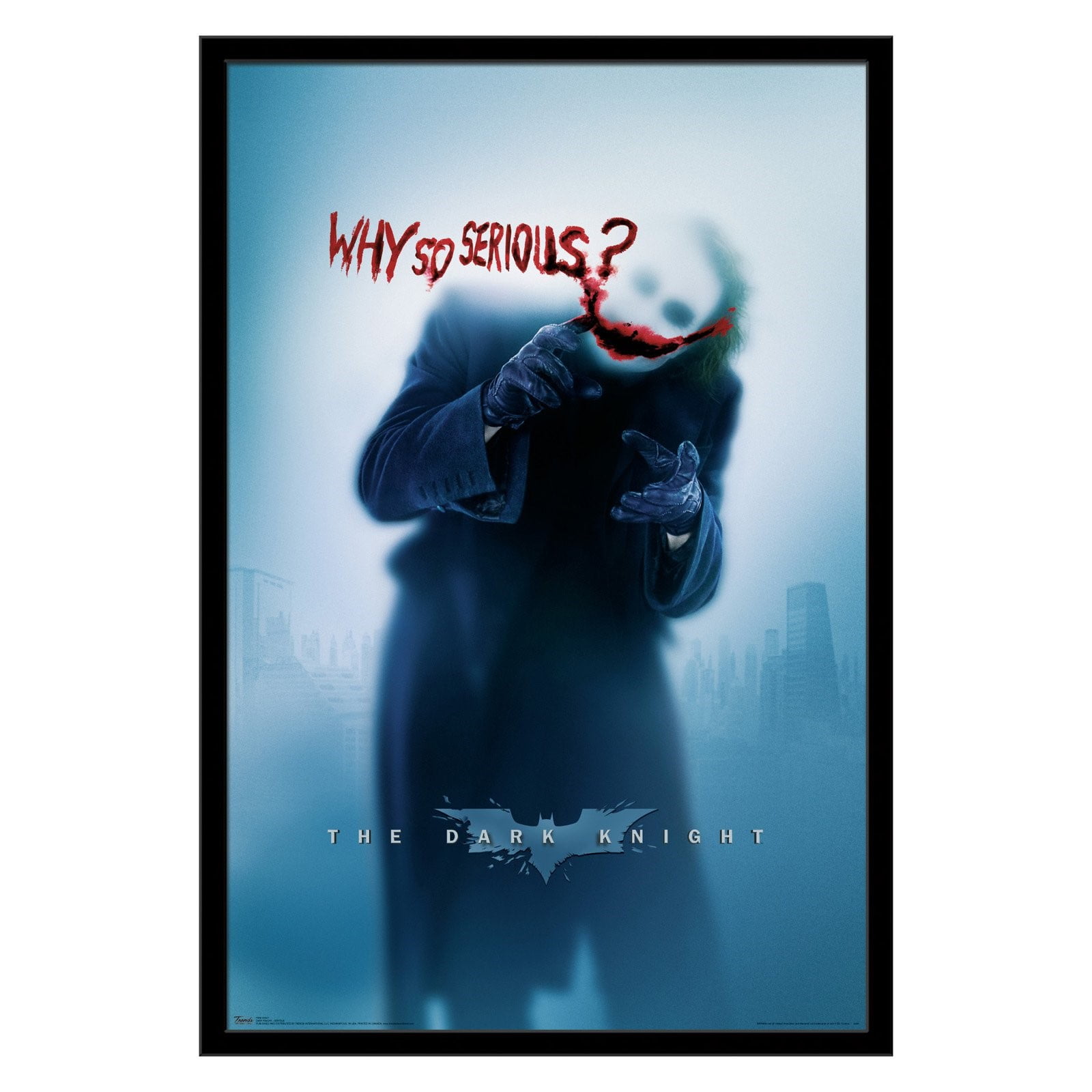 Dc Comics - The Dark Knight - The Joker - Why So Serious Wall Poster,  22.375