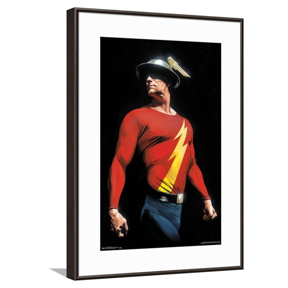 DC Comics The Flash - Alex Ross Portrait Canvas Wall Poster, 14.725" x 22.375"