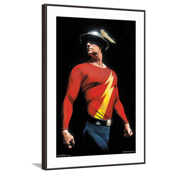 DC Comics The Flash - Alex Ross Portrait Canvas Wall Poster, 22.375" x 34"