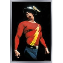 DC Comics - The Flash - Alex Ross Portrait Wall Poster, 14.725" x 22.375", Framed