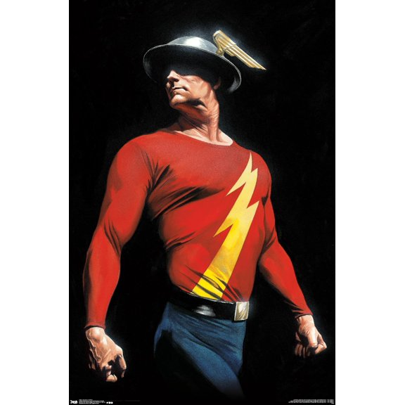 DC Comics - The Flash - Alex Ross Portrait Wall Poster, 14.725" x 22.375"