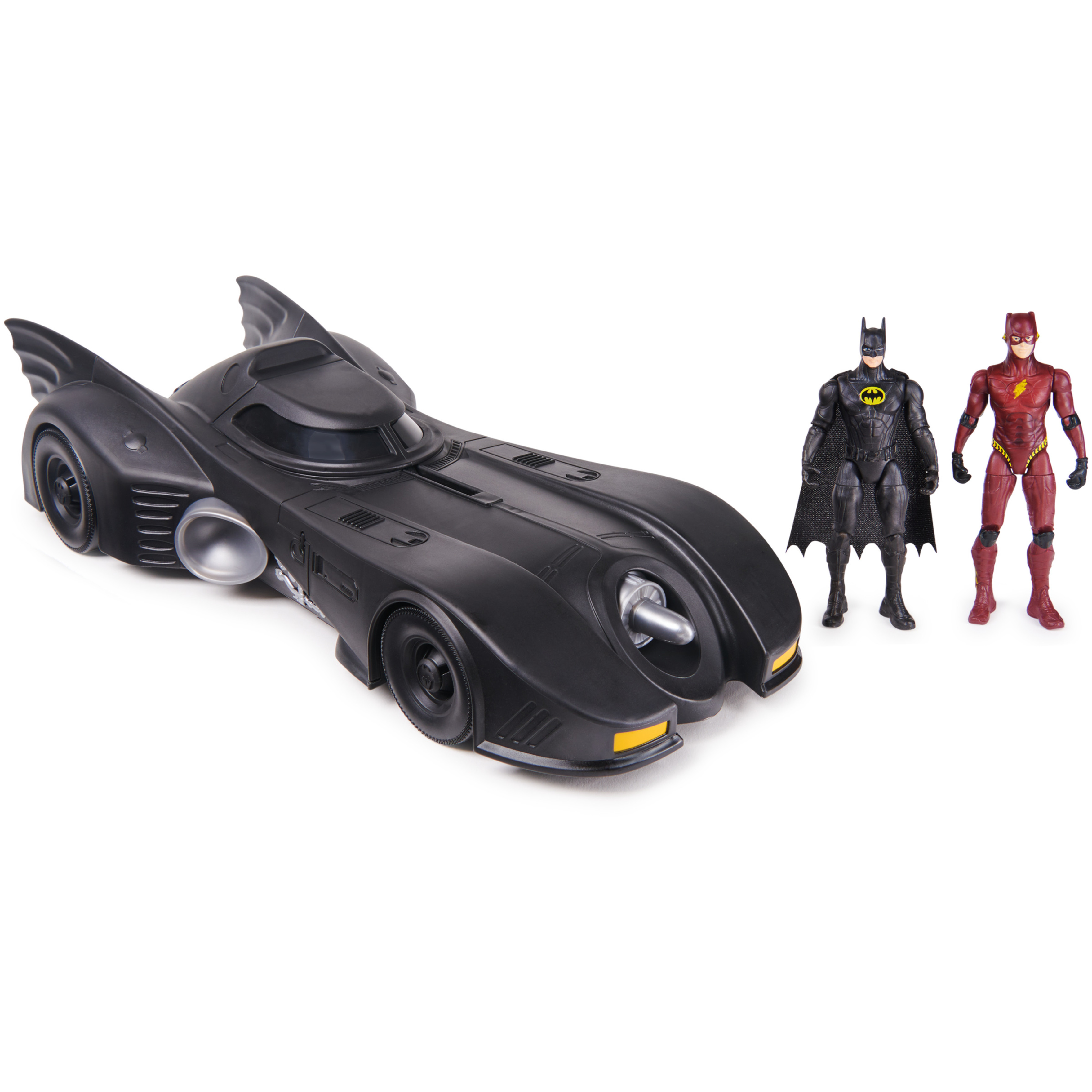 DC Comics: The Flash Batmobile 3-Pack with 2 Figures and Batmobile - image 1 of 8