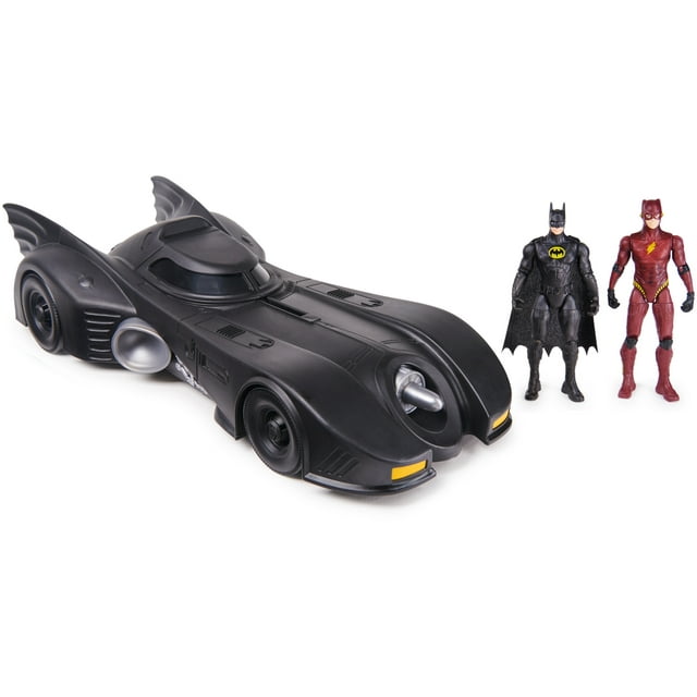 DC Comics: The Flash Batmobile 3-Pack with 2 Figures and Batmobile