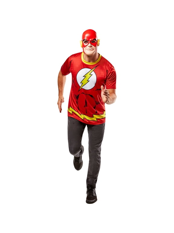 DC Comics The Flash Ben Cooper Costume Set for Adults by Rubies, Men's One Size