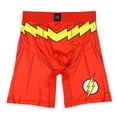 thumbnail image 1 of DC Comics The Flash Boxer Briefs Men's Superhero Logo Snug Fit Underwear, 1 of 6