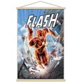 thumbnail image 1 of DC Comics - The Flash - Central City Wall Poster with Wooden Magnetic Frame, 22.375" x 34", 1 of 5