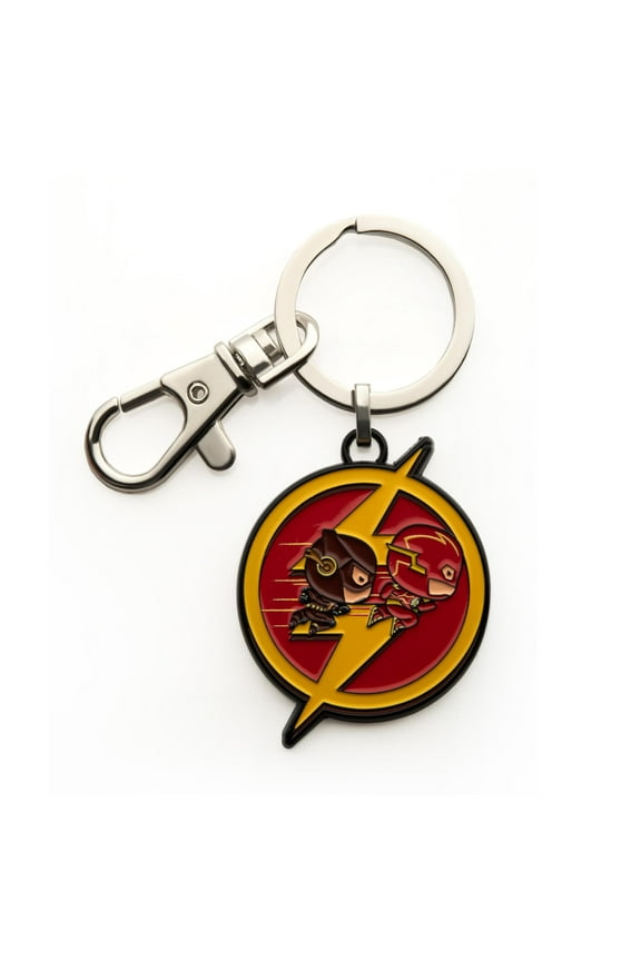 The Flash Chibi Character Metal Keychain