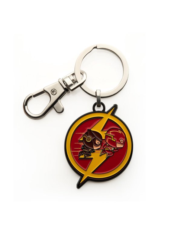 The Flash Chibi Character Metal Keychain