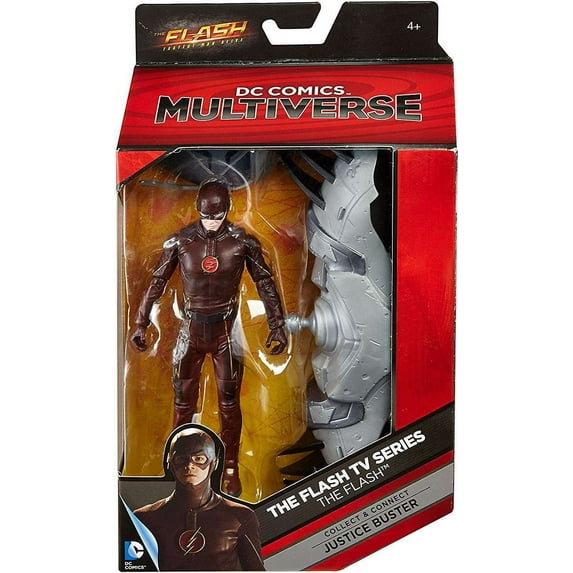 DC Comics The Flash Collectible Action Figures, Multicolor