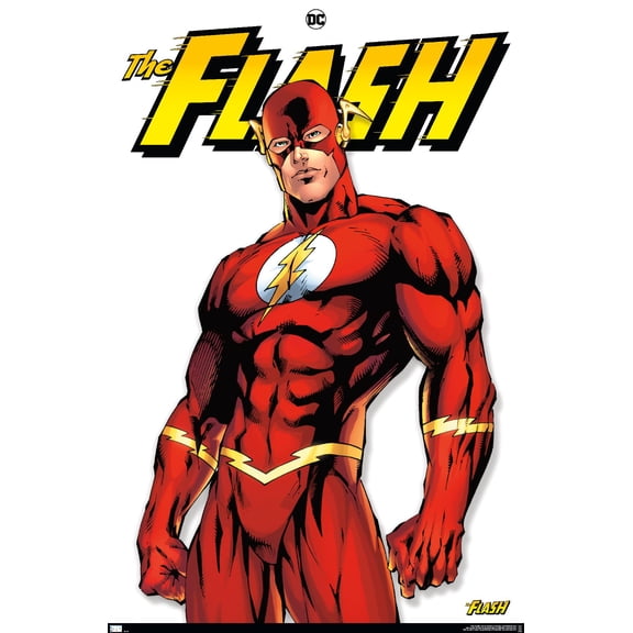 DC Comics - The Flash Feature Series Wall Poster, 14.725" x 22.375"