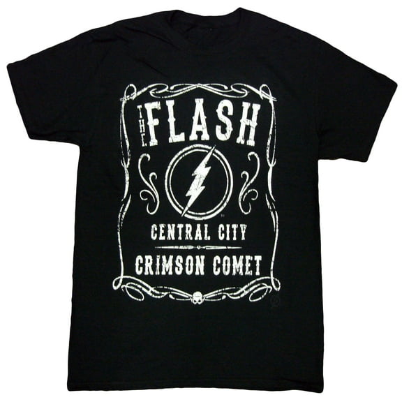 DC Comics The Flash Filigree Adult T-Shirt