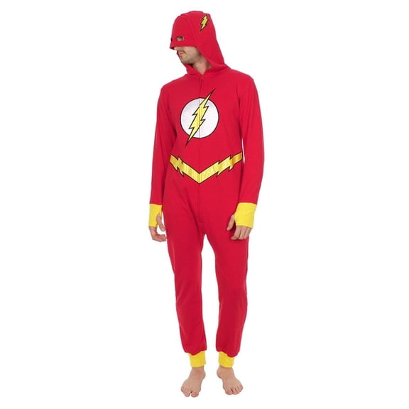 DC Comics by The Flash Hooded One Piece Pajama