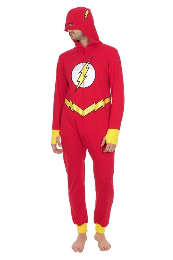 DC Comics by The Flash Hooded One Piece Pajama