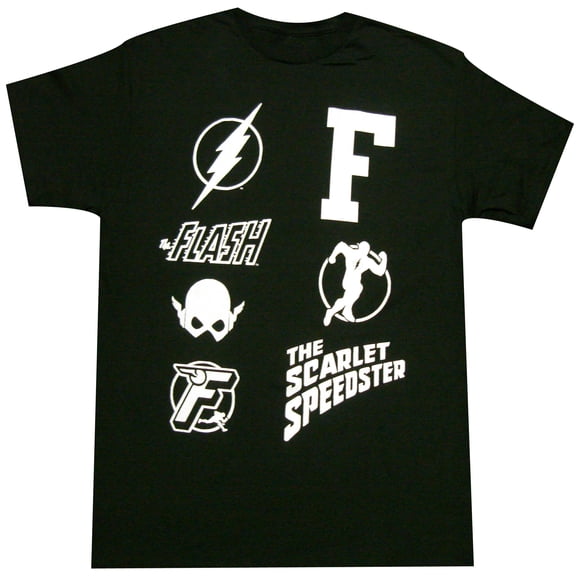 DC Comics The Flash Icons Adult T-Shirt