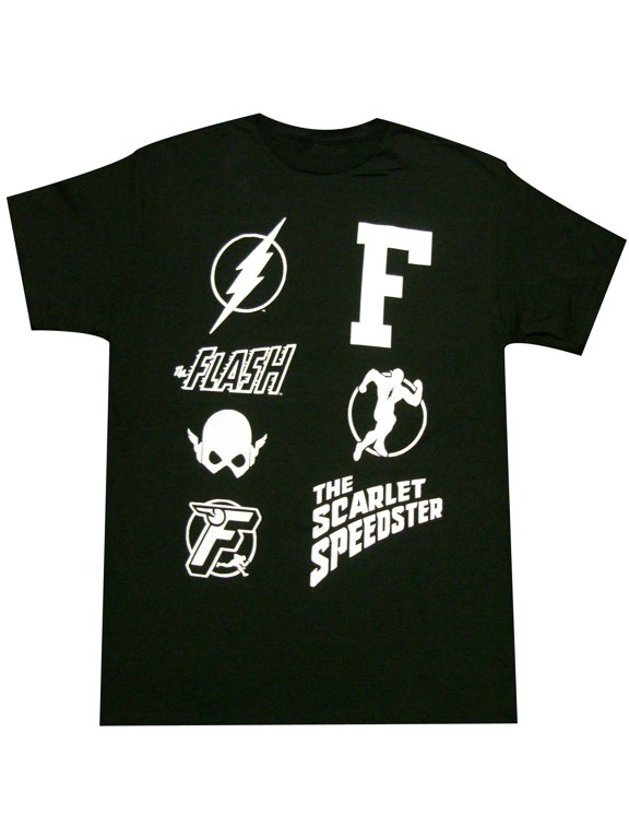 The Flash Icons Adult T-Shirt