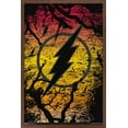 thumbnail image 1 of DC Comics - The Flash - Logo Wall Poster, 14.725" x 22.375", Framed, 1 of 6