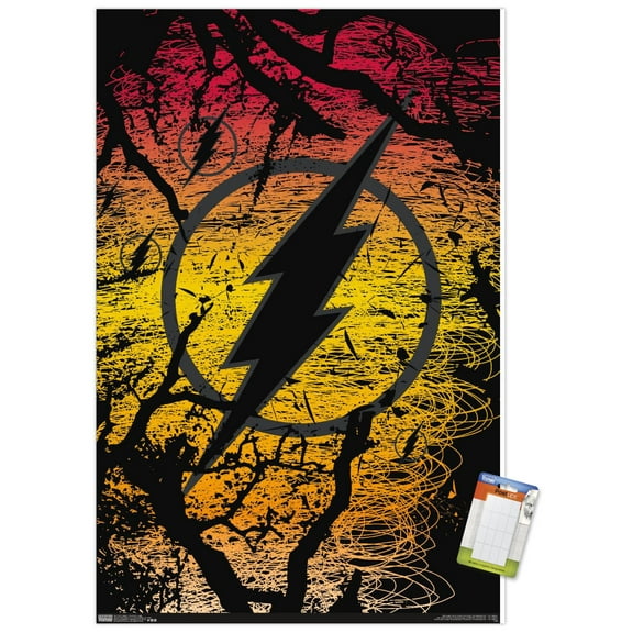DC Comics - The Flash - Logo Wall Poster, 22.375" x 34"