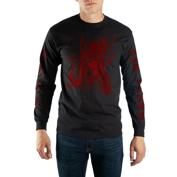 DC Comics The Flash Long Sleeve T-shirt-Medium