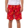 thumbnail image 1 of DC Comics The Flash Pajamas Men's All-Over Print Lounge Sleep PJ Shorts, 1 of 6