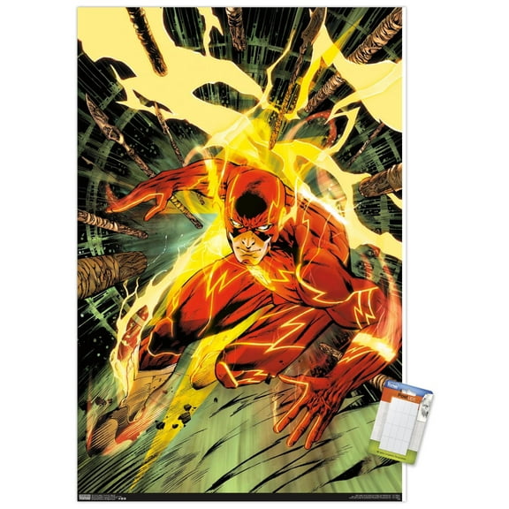 DC Comics - The Flash - Spears Wall Poster, 14.725" x 22.375"