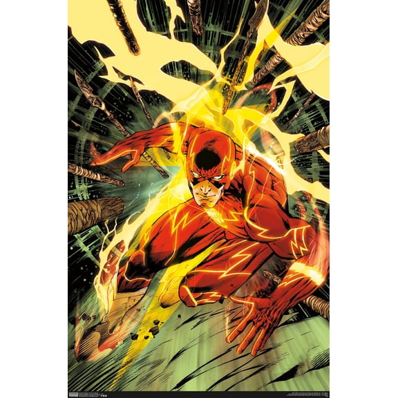 DC Comics - The Flash - Spears Wall Poster, 22.375" x 34"