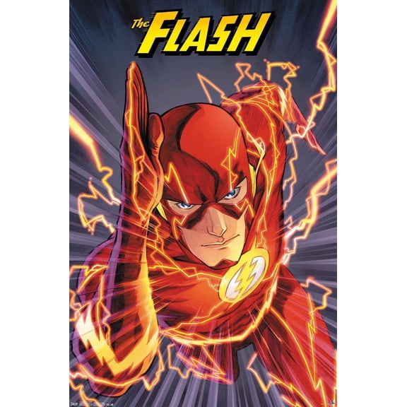 DC Comics - The Flash - Speed Wall Poster, 14.725" x 22.375"
