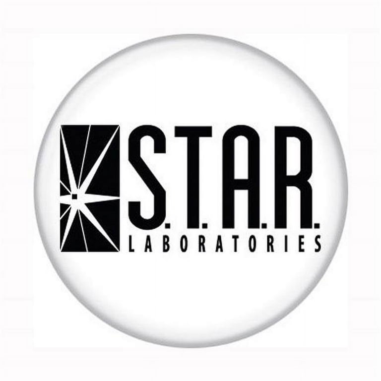 DC Comics The Flash TV Star Labs Logo Symbol Licensed 1.25 Inch Button 84374 - Walmart.com dc-comics-the-flash-tv-star-labs-logo-symbol-licensed-1-25-inch-button-84374-walmart-com