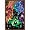 thumbnail image 1 of DC Comics - The Green Lantern - Blackest Night Wall Poster, 14.725" x 22.375", Framed, 1 of 3
