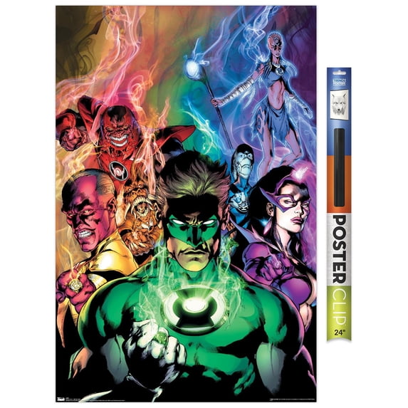 DC Comics The Green Lantern - Blackest Night Wall Poster, 22.375" x 34"