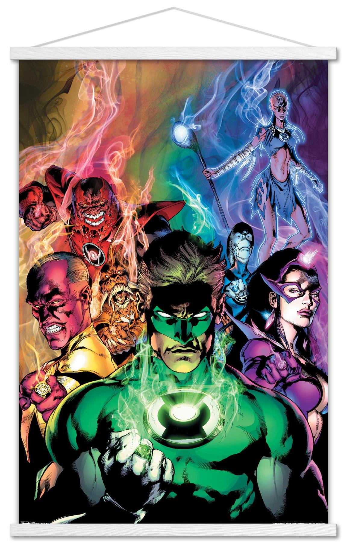 DC Comics - The Green Lantern - Blackest Night Wall Poster with