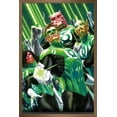 thumbnail image 1 of DC Comics - The Green Lantern Corps - Portrait Wall Poster, 22.375" x 34", Framed, 1 of 3