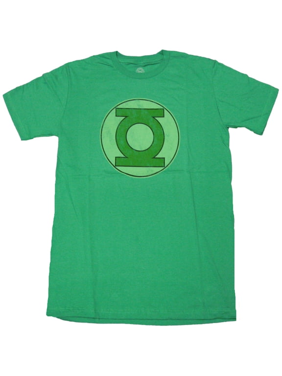 The Green Lantern Distressed Logo Adult T-Shirt