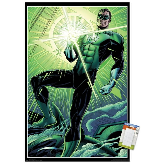 DC Comics - The Green Lantern - Hal Ring Wall Poster, 14.725" x 22.375"