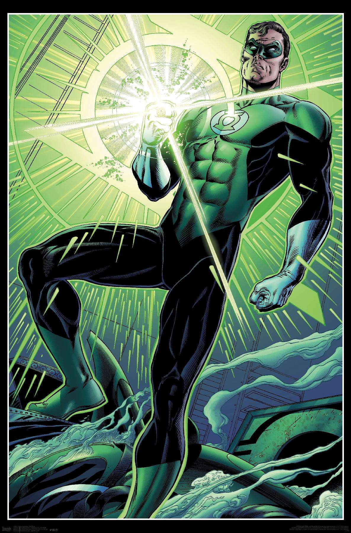 DC Comics - The Green Lantern - Hal Ring Wall Poster, 14.725" x 22.375"