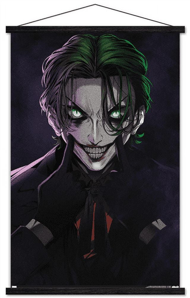 DC Comics - The Joker Anime - Smile Wall Poster, 22.375