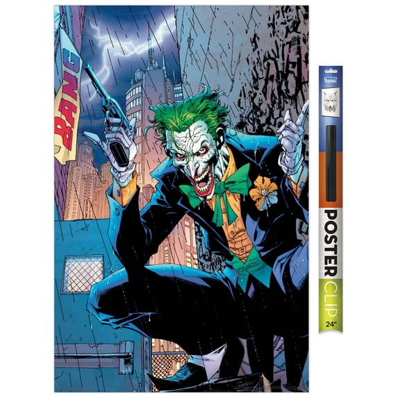 DC Comics - The Joker - Bang Wall Poster, 22.375" x 34"