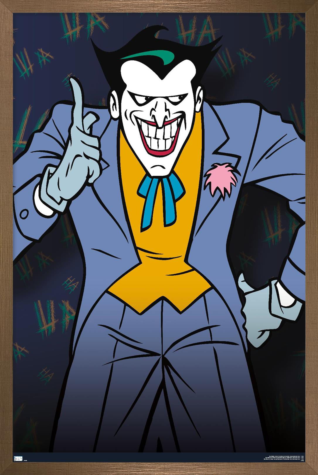 Joker Movie Poster with Frame - Joker Framed Posters for Home and
